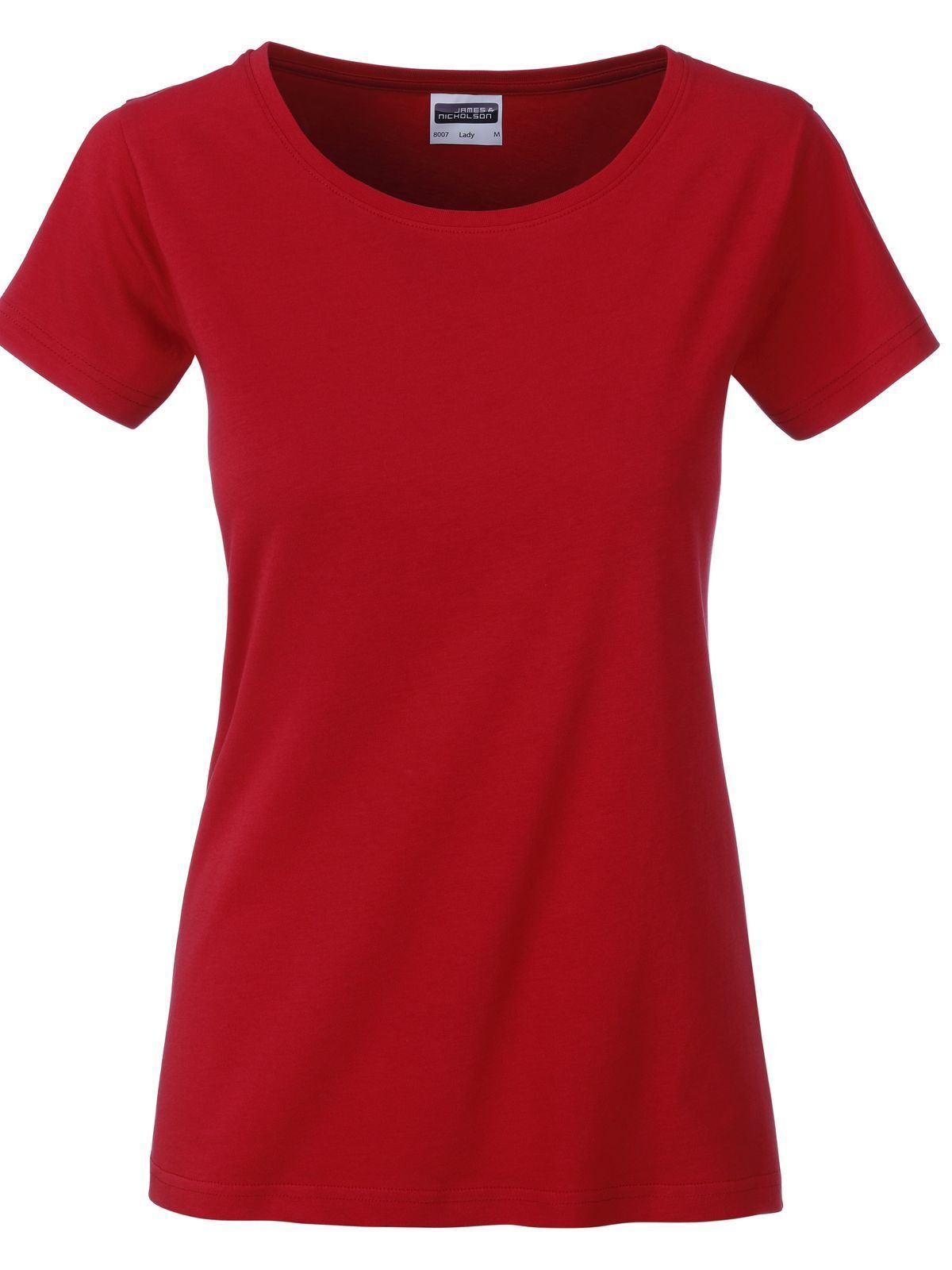T-shirt basique pour femmes - RD - Rouge