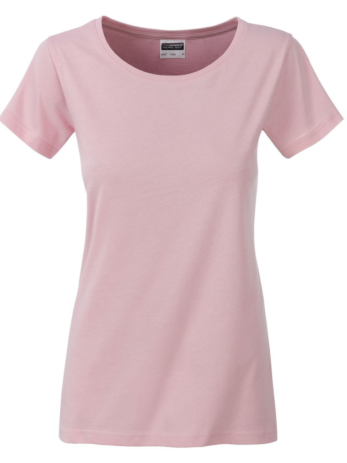 T-shirt basique pour femmes - SOPI - Rose tendre