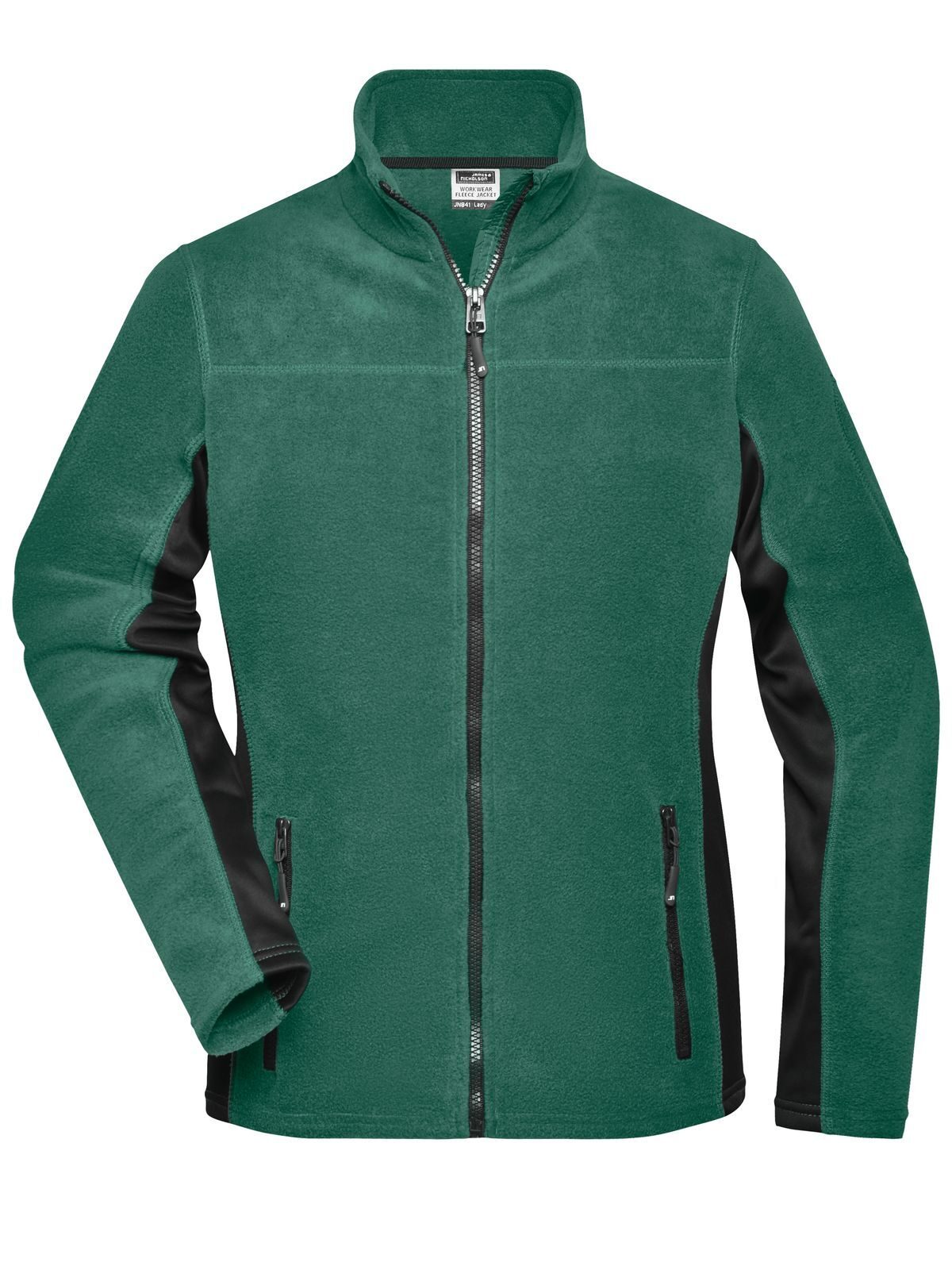 Veste polaire de travail femme STRONG - DGRBL - Vert Foncé-Noir