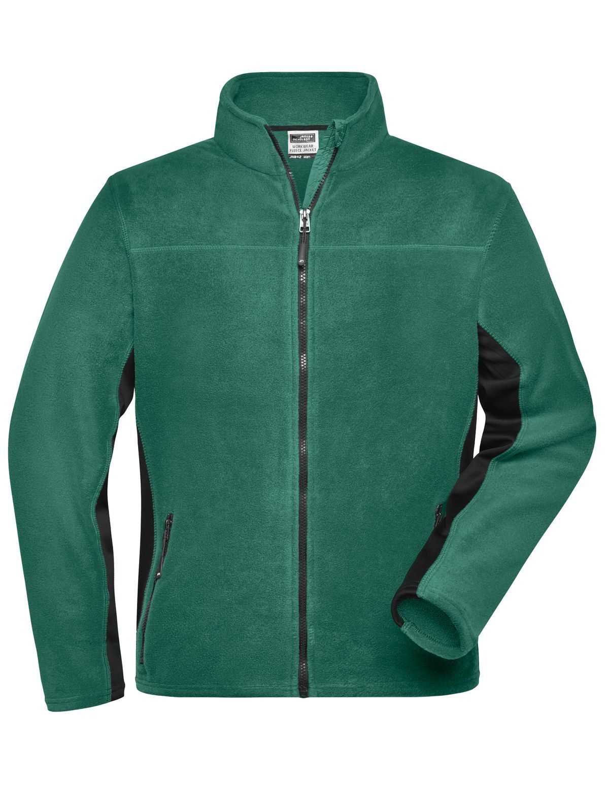 Veste polaire de travail homme STRONG - DGRBL - Vert Foncé-Noir