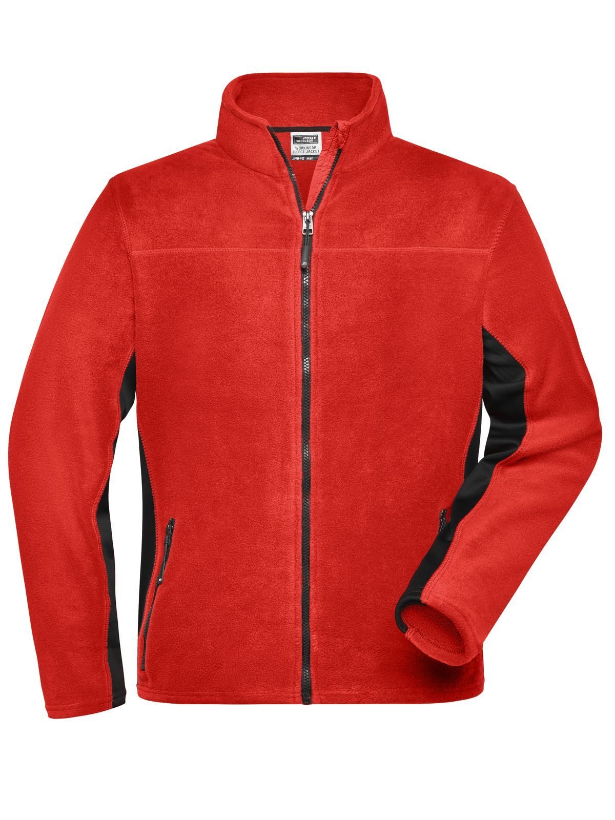 Veste polaire de travail homme STRONG - RDBL - Rouge-Noir