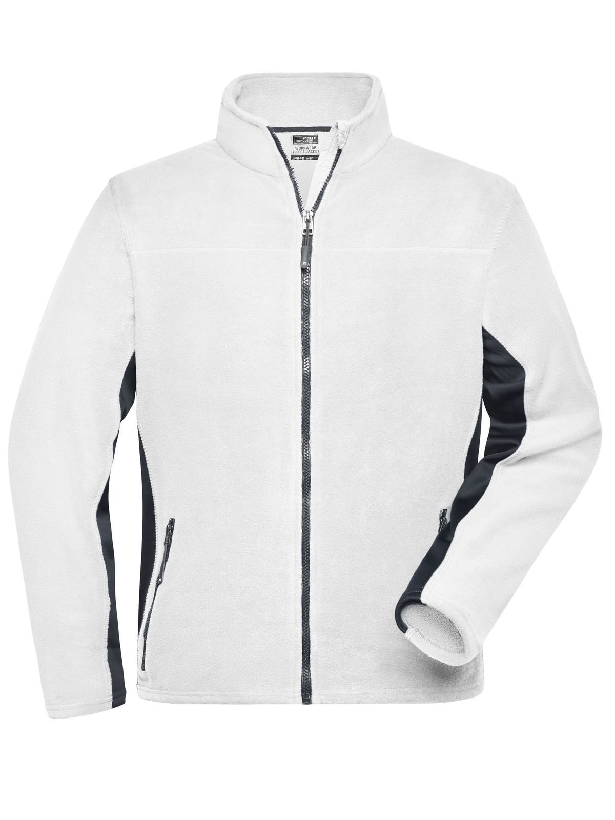 Veste polaire de travail homme STRONG - WHCB - Carbone Blanc