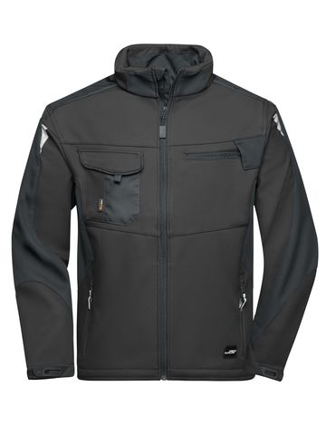 Veste softshell de travail -RÉSISTANTE- - 