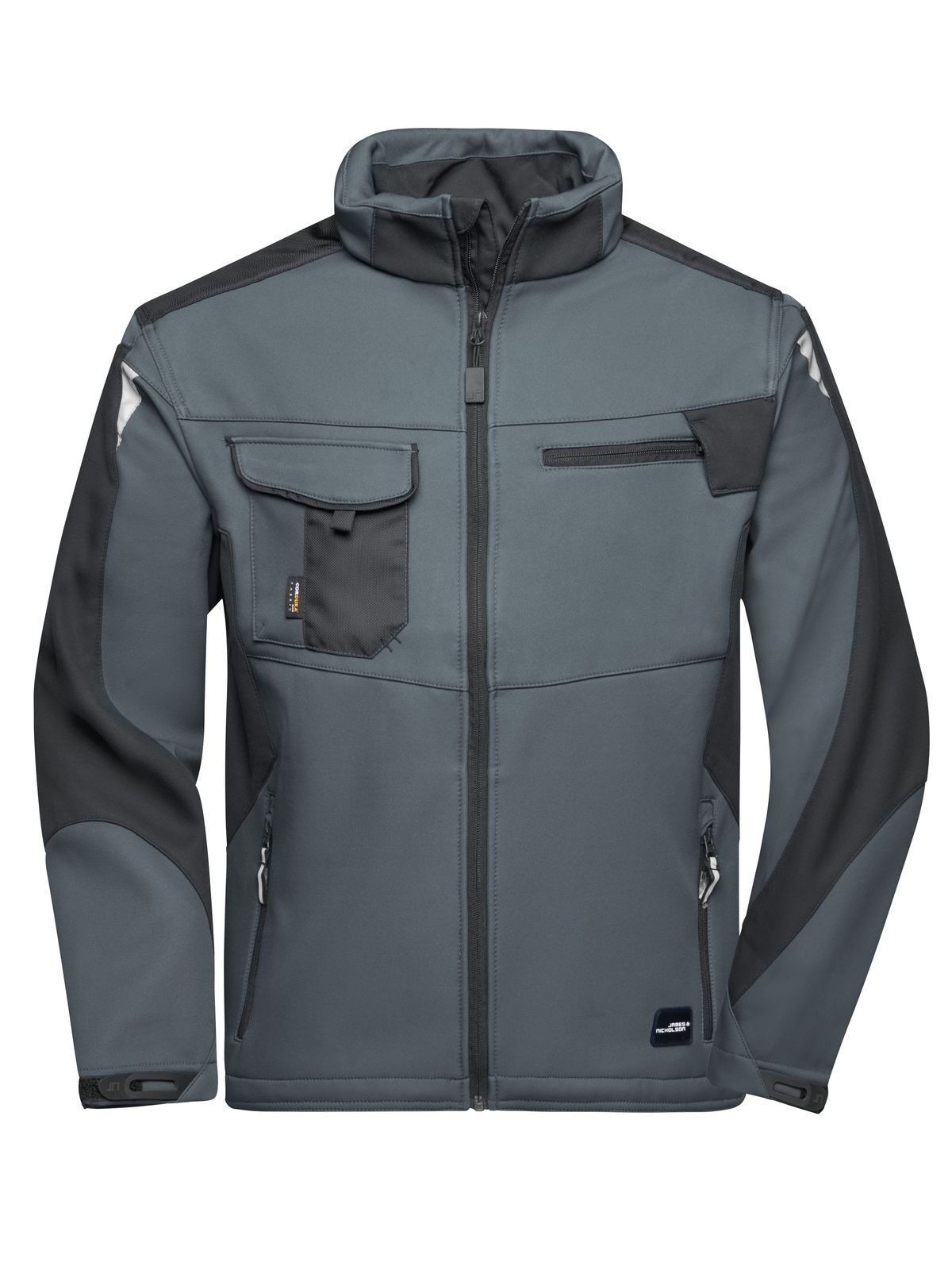 Veste softshell de travail -RÉSISTANTE- - CBBL - NOIR CARBONE