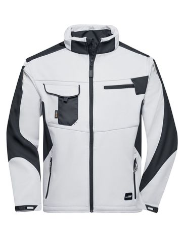 Veste softshell de travail -RÉSISTANTE- - 