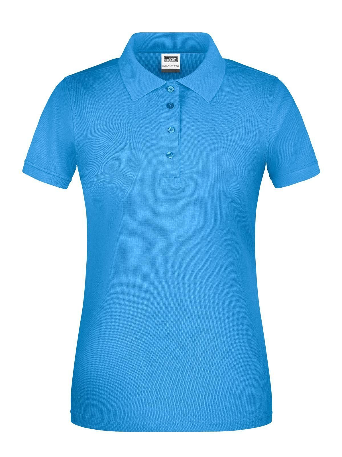 Polo de travail femme OCS Blended - AQ - Aq- Aqua