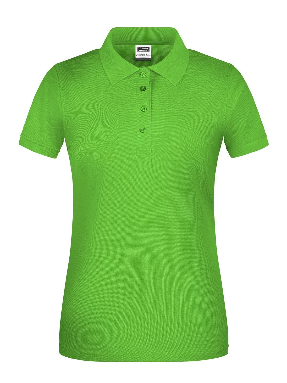 Polo de travail femme OCS Blended - LIM - Vert Citron