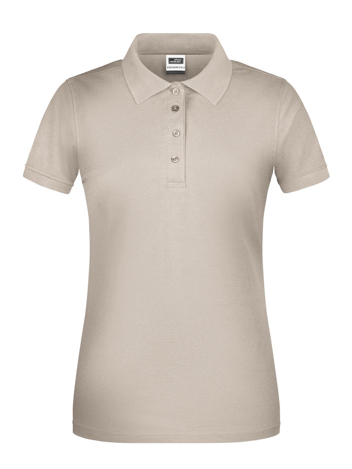 Polo de travail femme OCS Blended - STBL - Noir Pierre