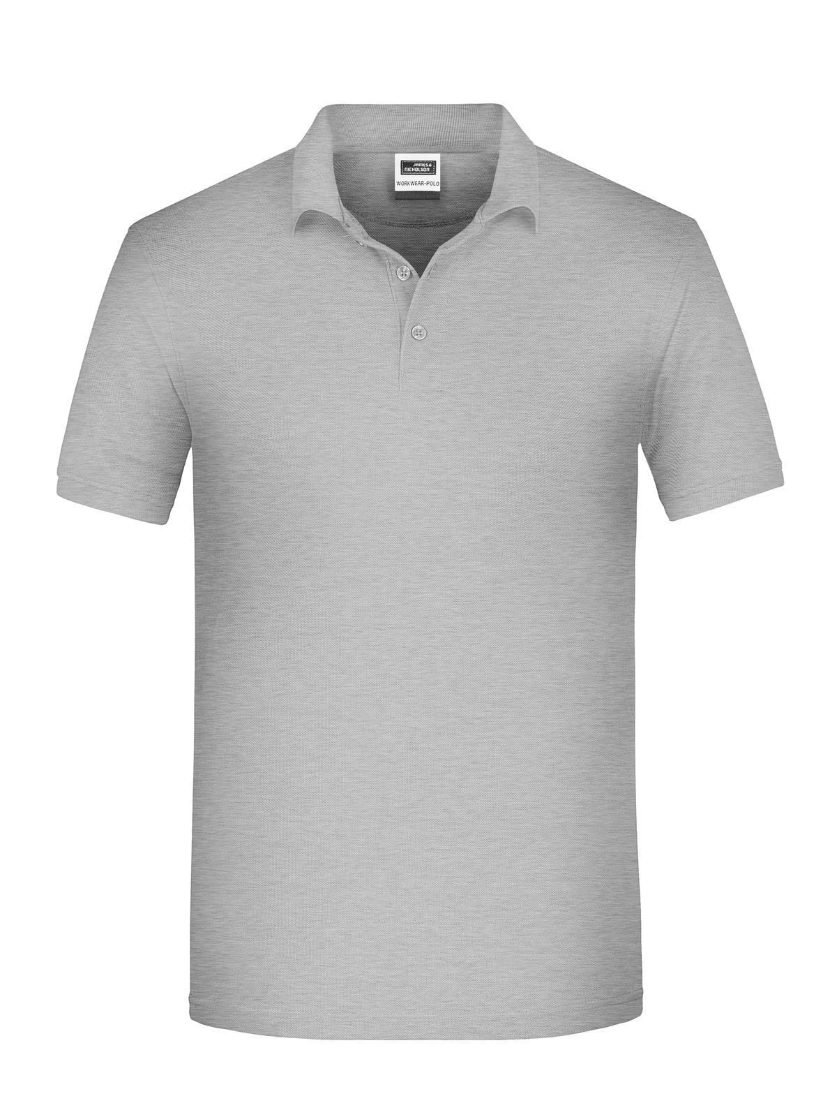 Polo de travail homme OCS Blended - GREHE - Bruyère grise