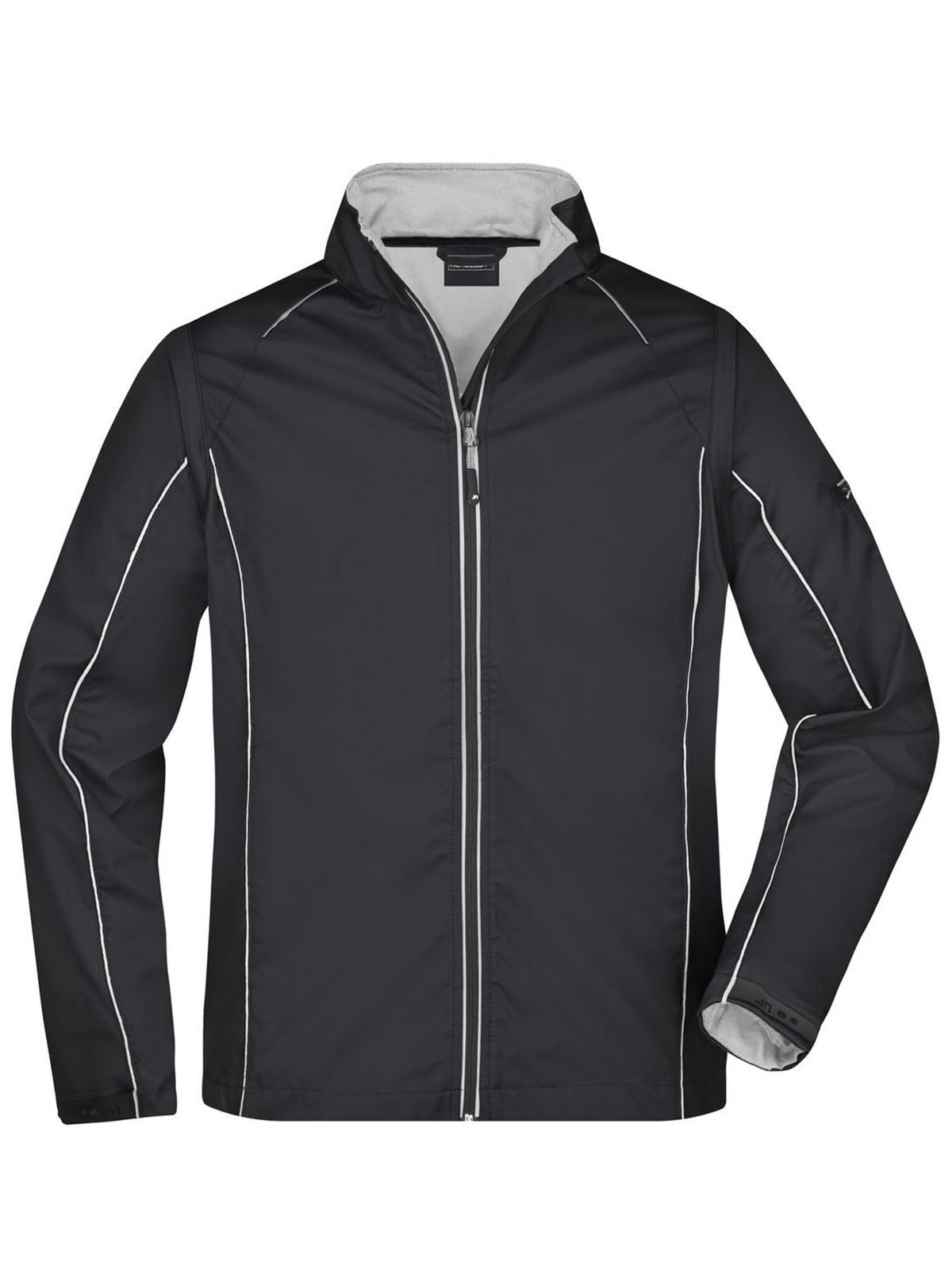 Veste softshell zippée pour homme - BLSI - ARGENT