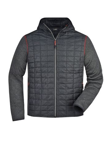Veste hybride tricotée pour homme - 