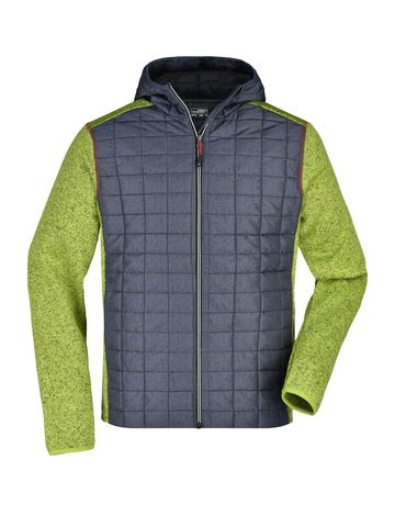Veste hybride tricotée pour homme - 