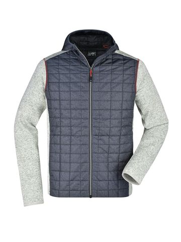 Veste hybride tricotée pour homme - 
