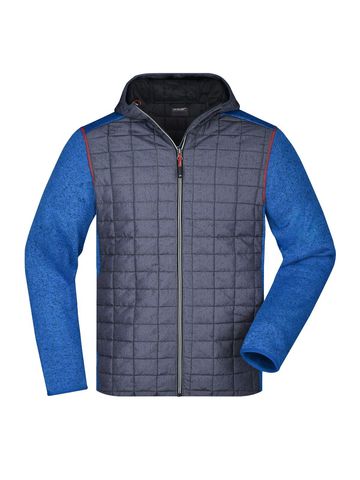 Veste hybride tricotée pour homme - 