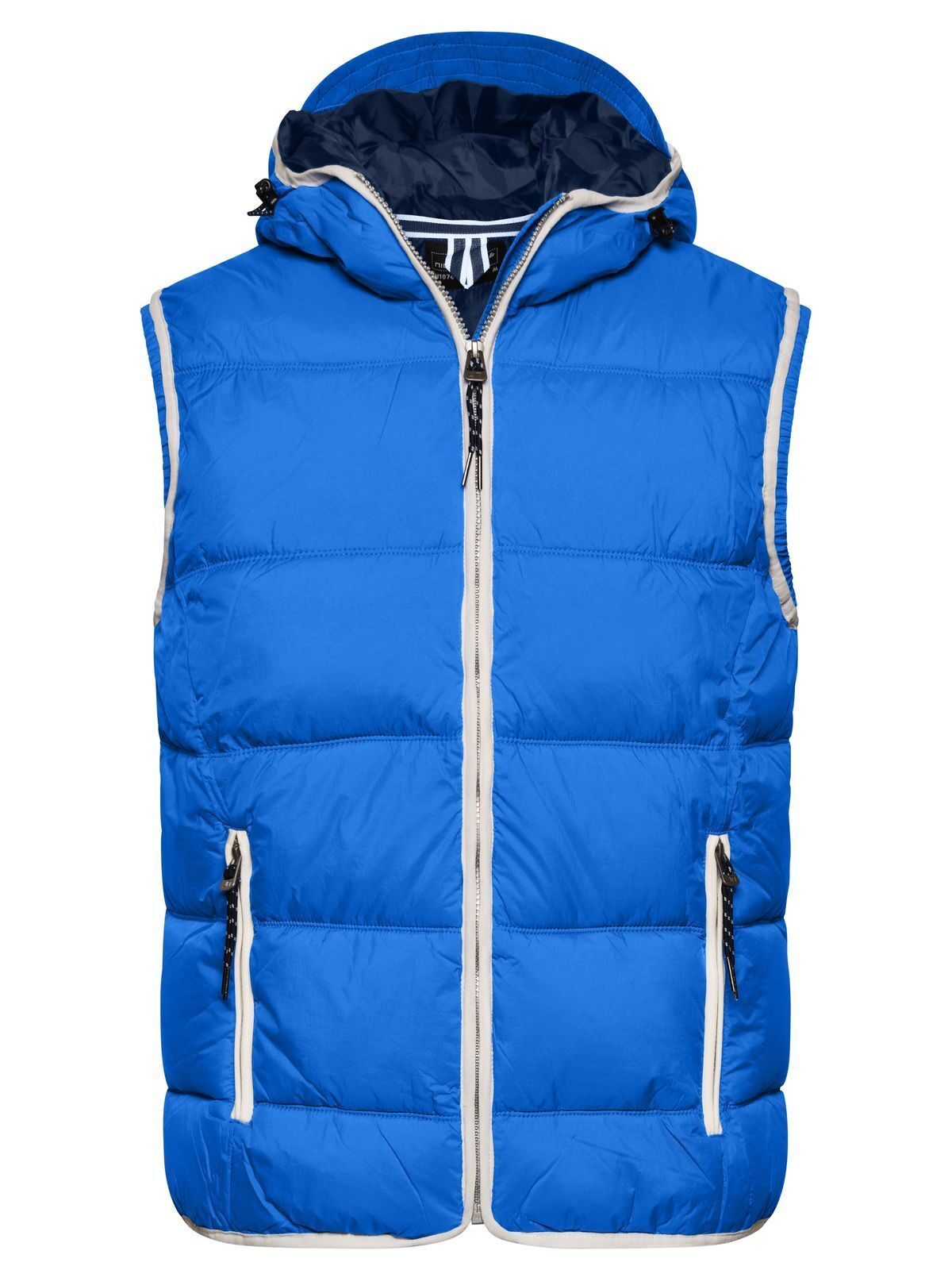 Gilet maritime pour homme - NABLUWH - Bleu nautique blanc