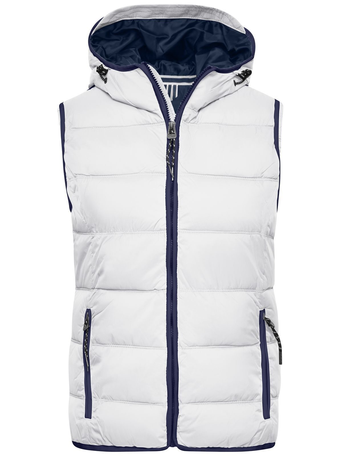 Gilet maritime pour femme - WHNY - blanc et marine