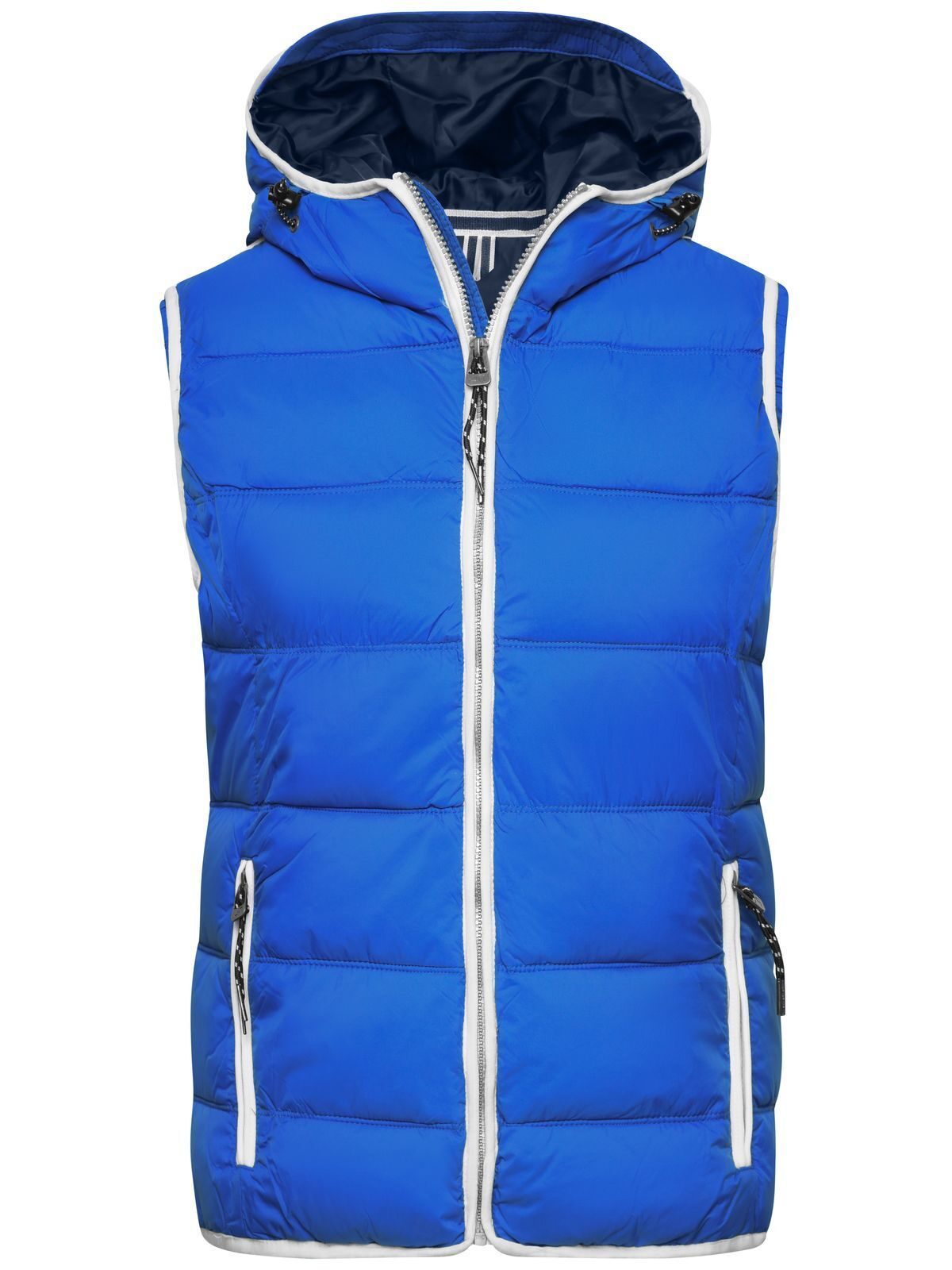 Gilet maritime pour femme - NABLUWH - bleu nautique blanc