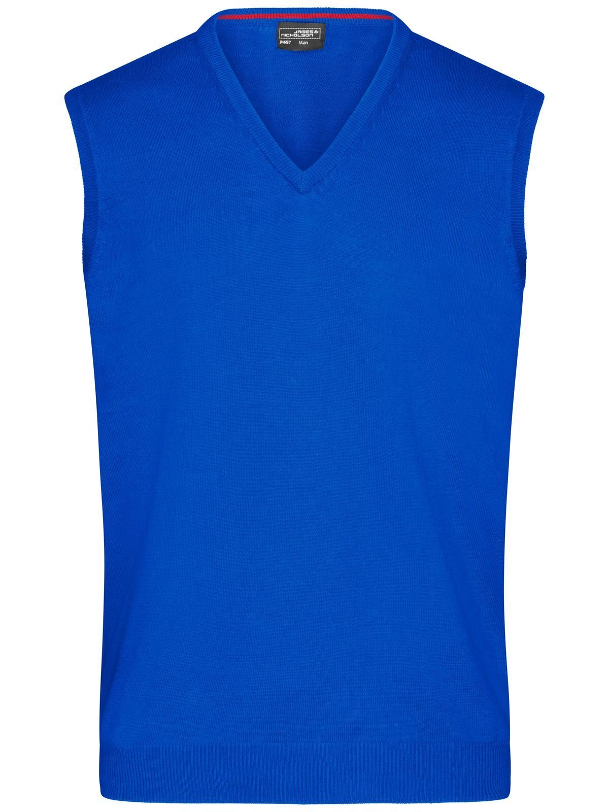 Pull-over à col en V pour homme - RYOW - Royal - blanc cassé