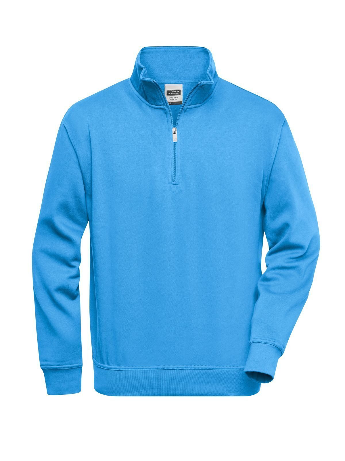 Sweat à demi-zip pour vêtements de travail - AQ - Aqua