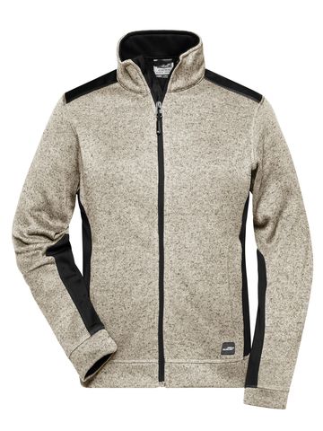 Veste polaire de travail tricotée pour femme - 