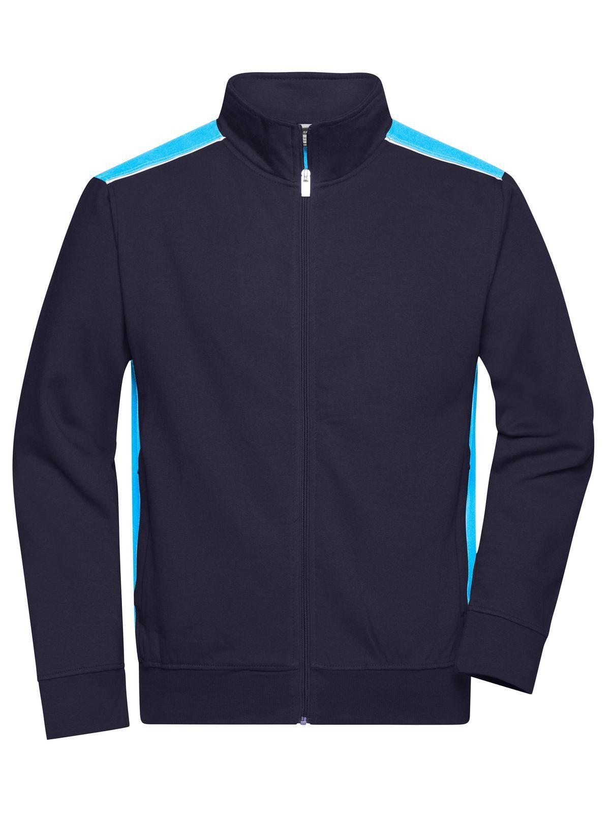 Veste de travail pour homme - Niveau 2 - NYTU - Bleu Marine-Turquoise