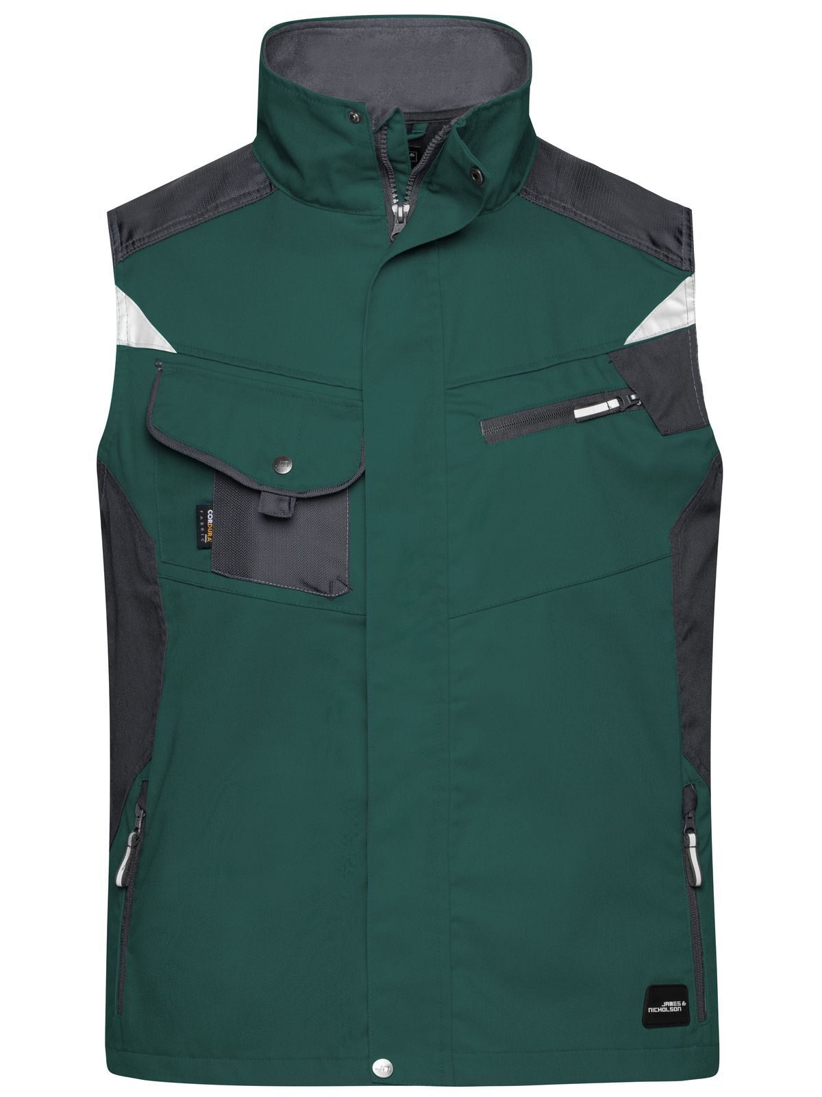 Gilet de travail - DGRBL - Vert Foncé-Noir