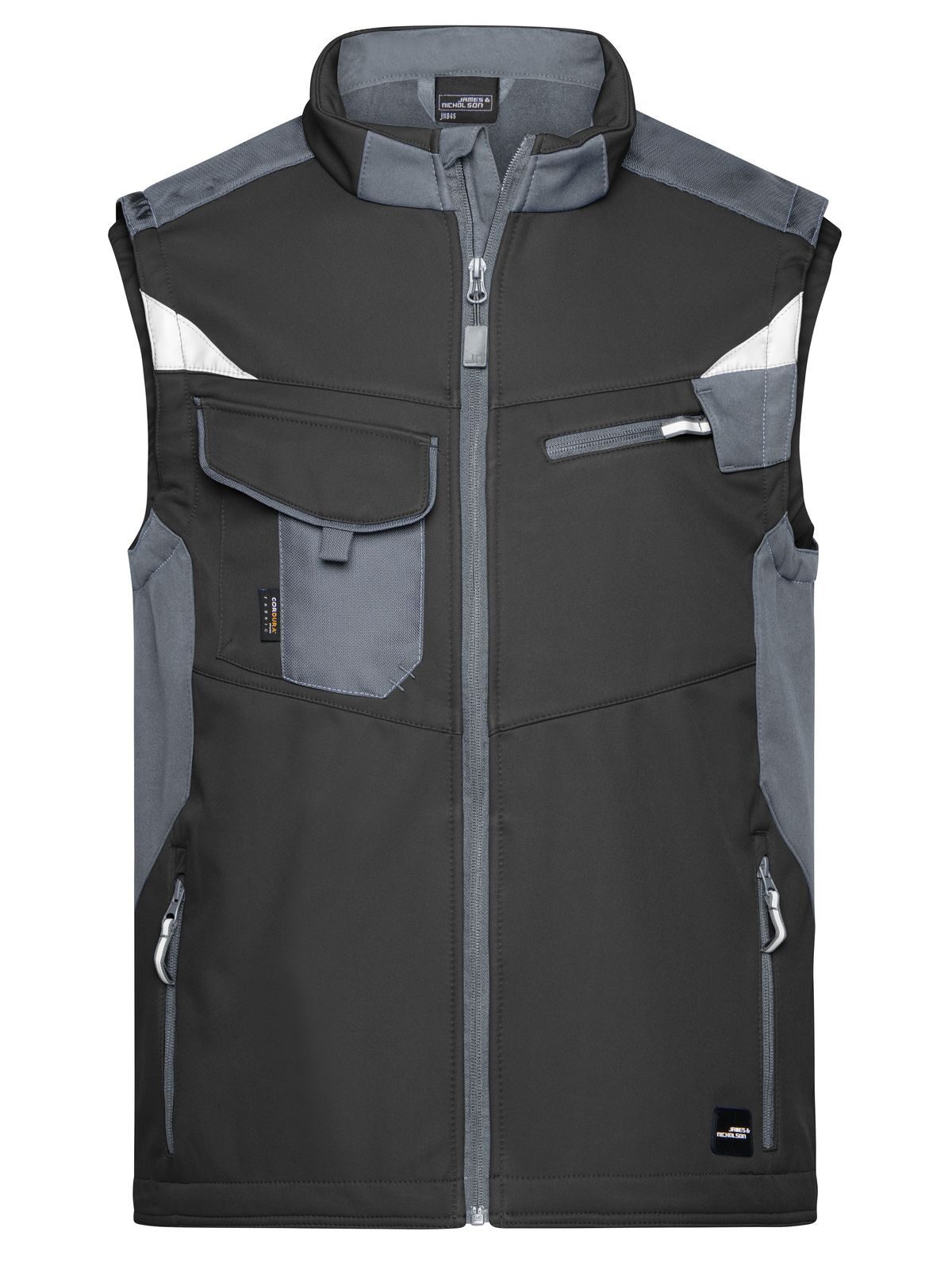 Gilet softshell de travail - BLCB - CARBONE NOIR
