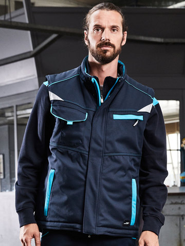 Gilet de travail rembourré softshell - Niveau 2