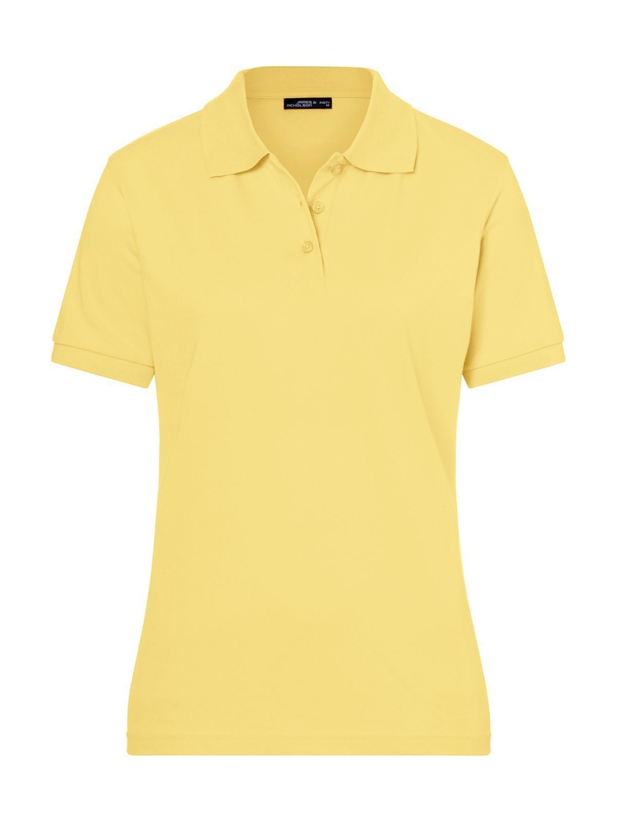 Polo classique pour femmes - SOUDE - Jaune clair