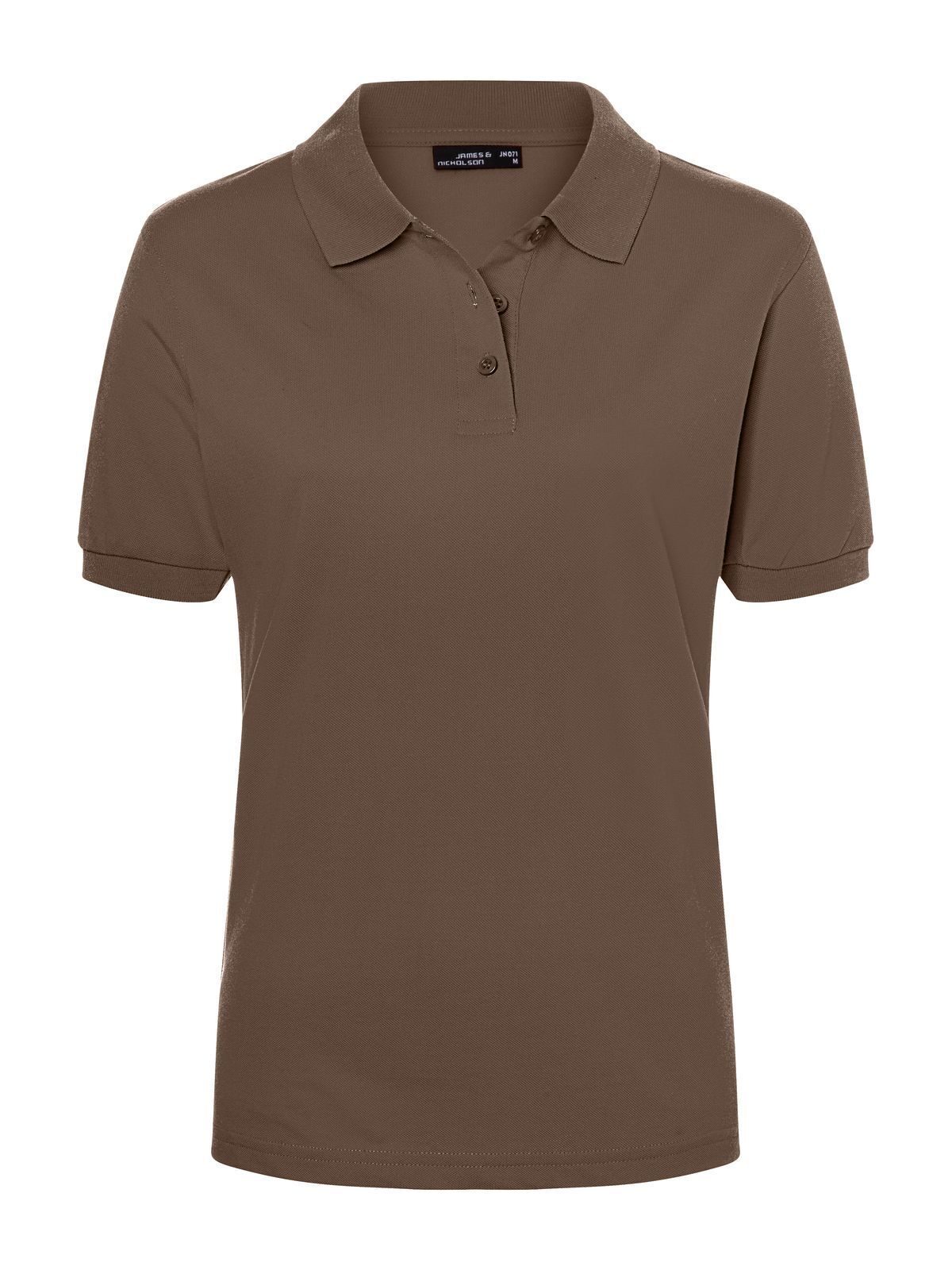 Polo classique pour femmes - BR - Brun