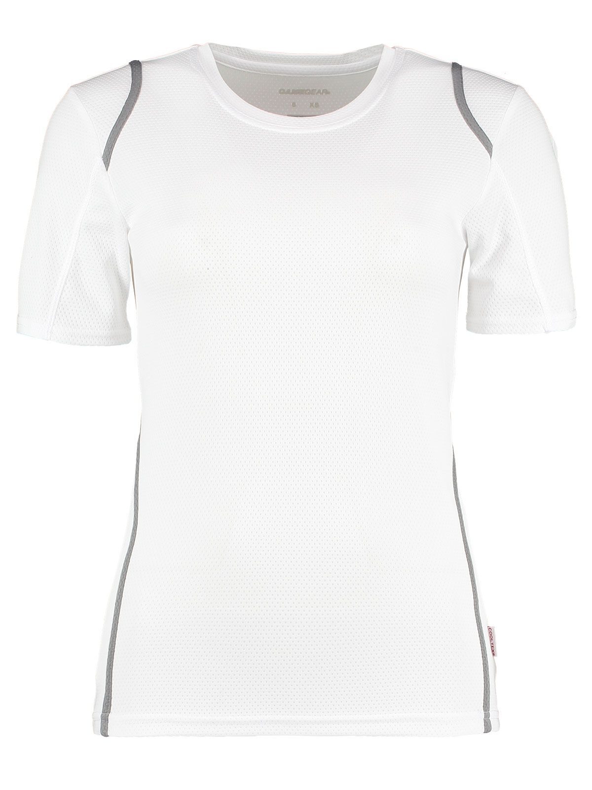 T-shirt Cooltex pour femmes - Blanc/gris
