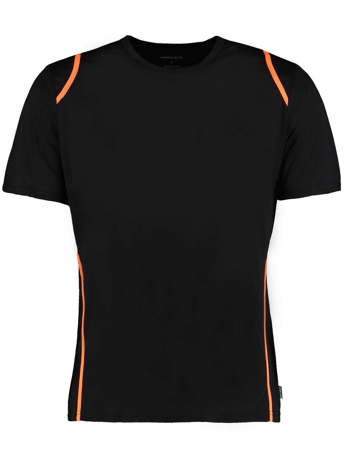 T-shirt homme Cooltex - Noir/orange fluorescent