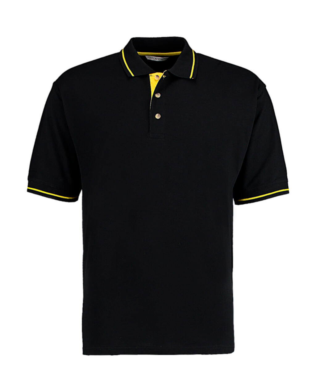 Polo St Mellion - Noir/Jaune