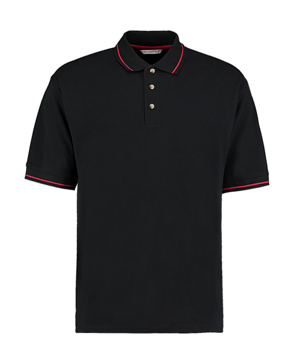 Polo St Mellion - BCK - noir-rouge