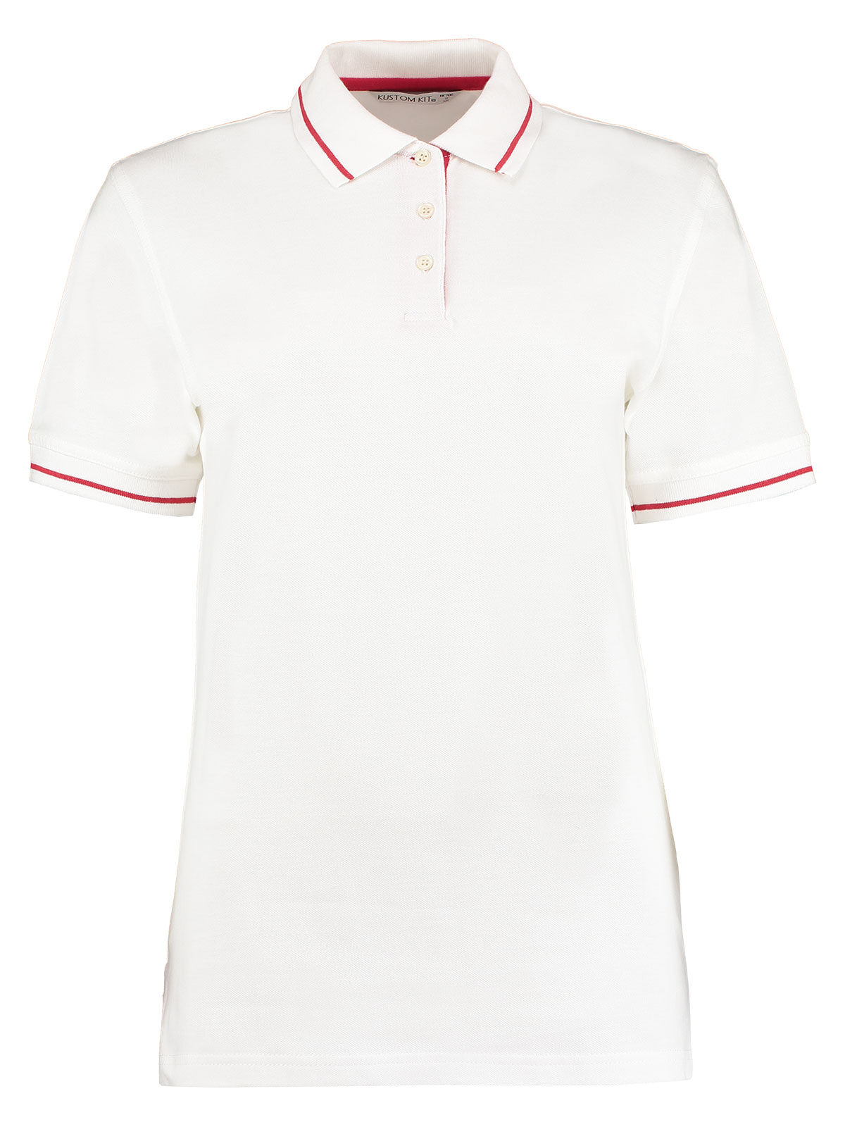 Polo Femmes St Mellion - RED - Rouge/blanc