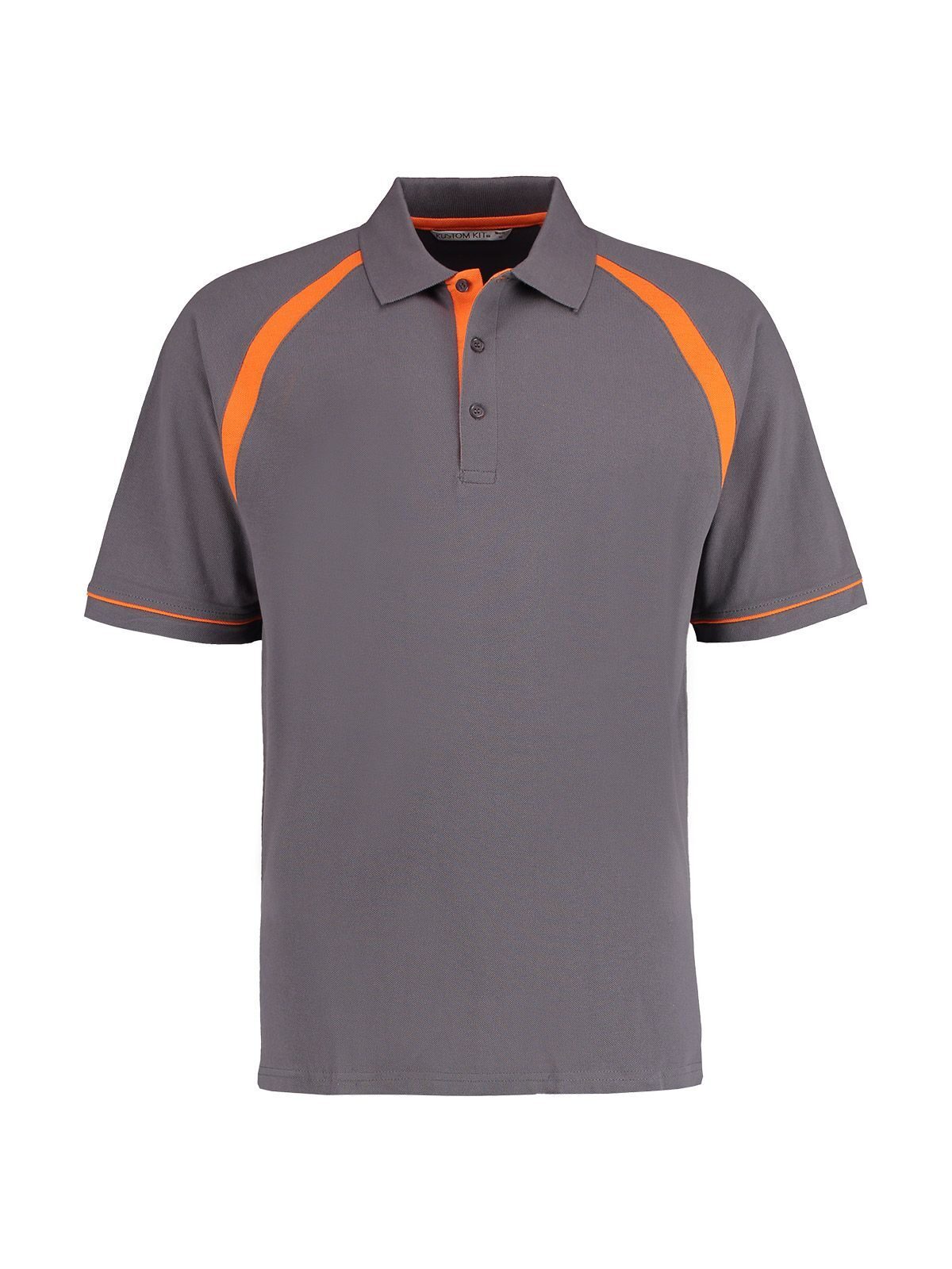 Oak Hill Polo - Charbon/orange
