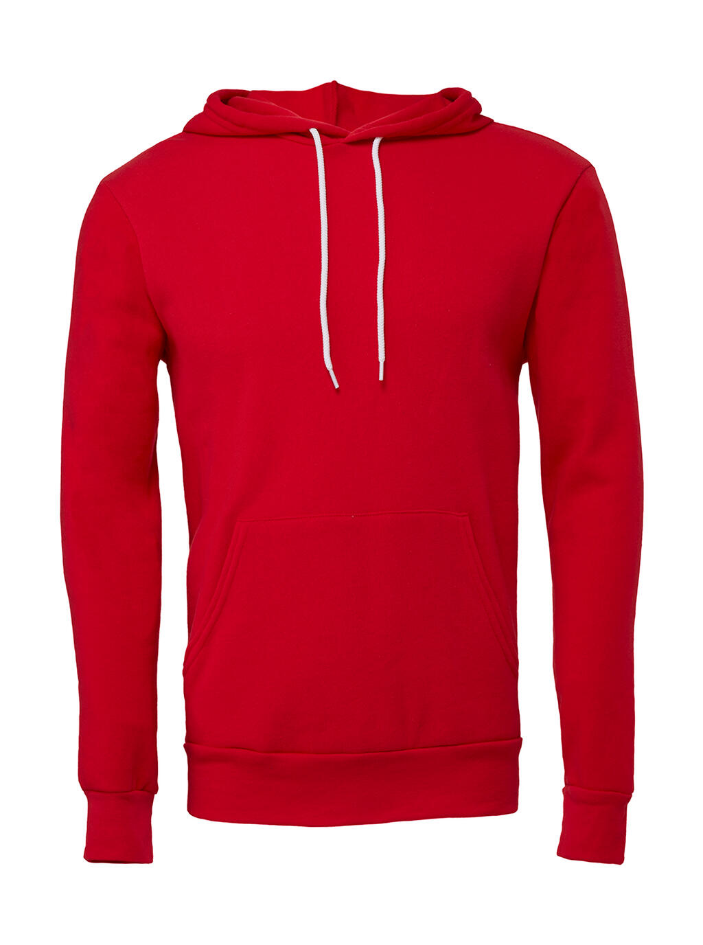 Sweat-shirt unisexe en polycoton - RD - Rouge