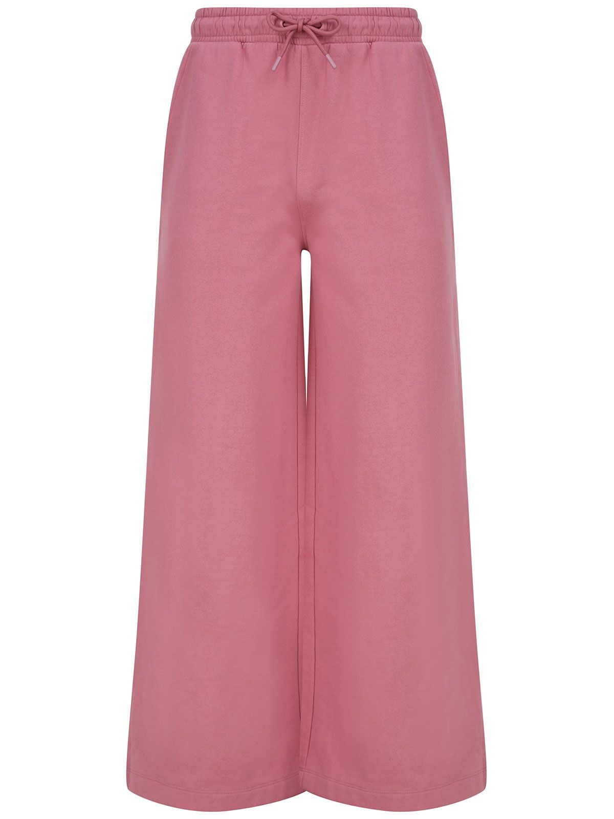 Pantalons de jogging larges pour femmes, mode durable - rose foncé