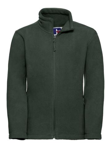 Polaire d'extérieur à fermeture éclair intégrale pour enfants - 