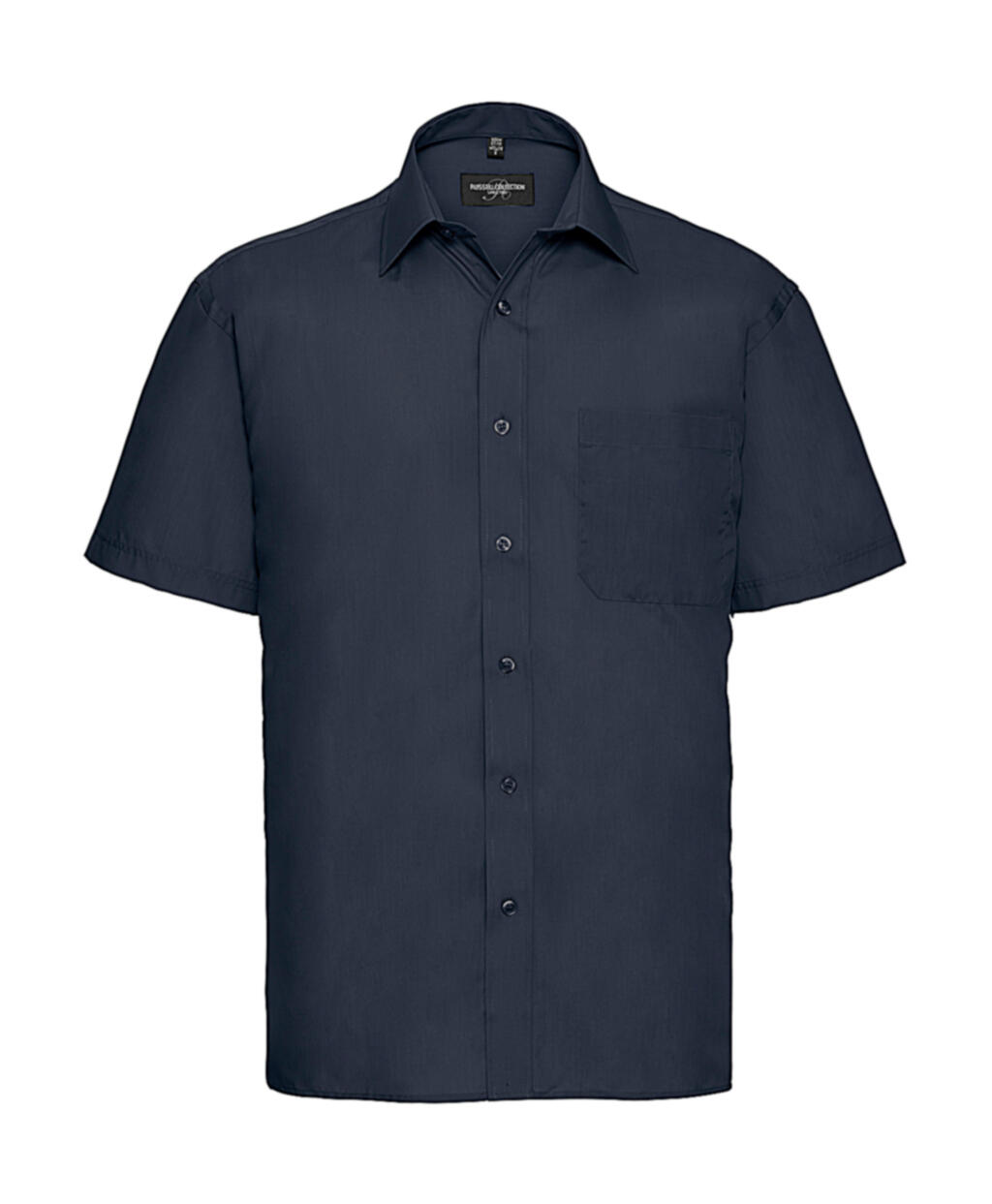 Chemise en popeline à manches courtes pour homme - FN - Marine française