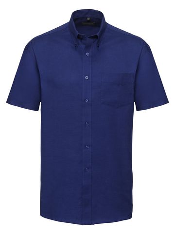 Chemise Oxford à manches courtes pour homme - 