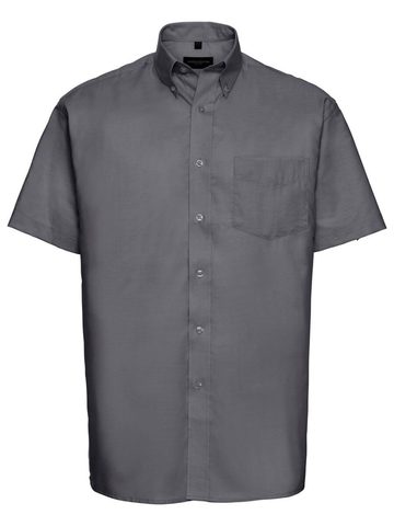Chemise Oxford à manches courtes pour homme - 