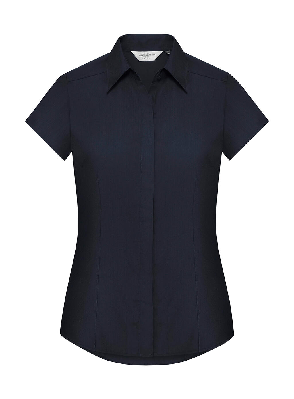 Chemise en popeline à manches courtes pour femme - FN - French Navy