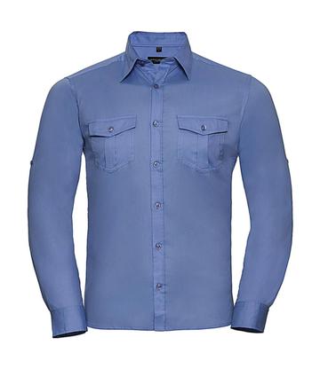 Chemise à manches longues pour homme avec poignets - 