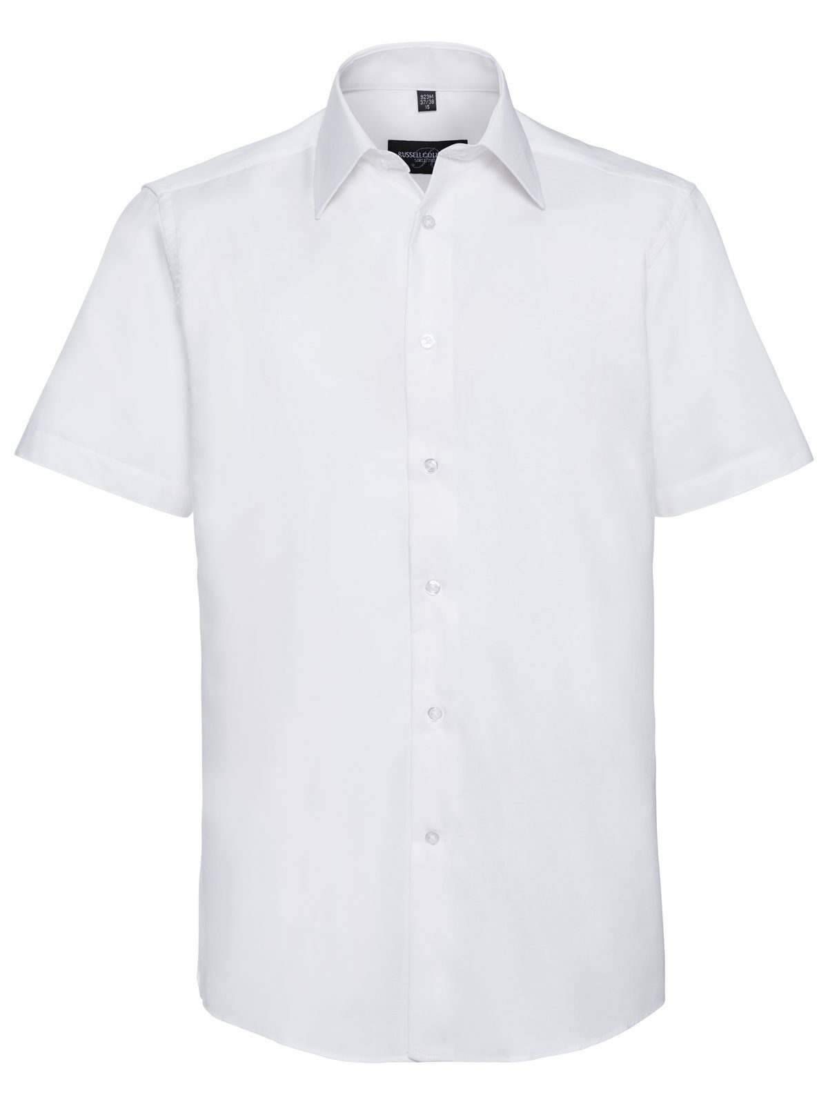 Chemise Oxford à manches courtes pour homme - 30 - Blanc