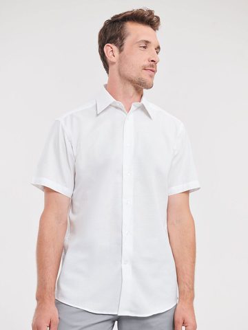 Chemise Oxford à manches courtes pour homme