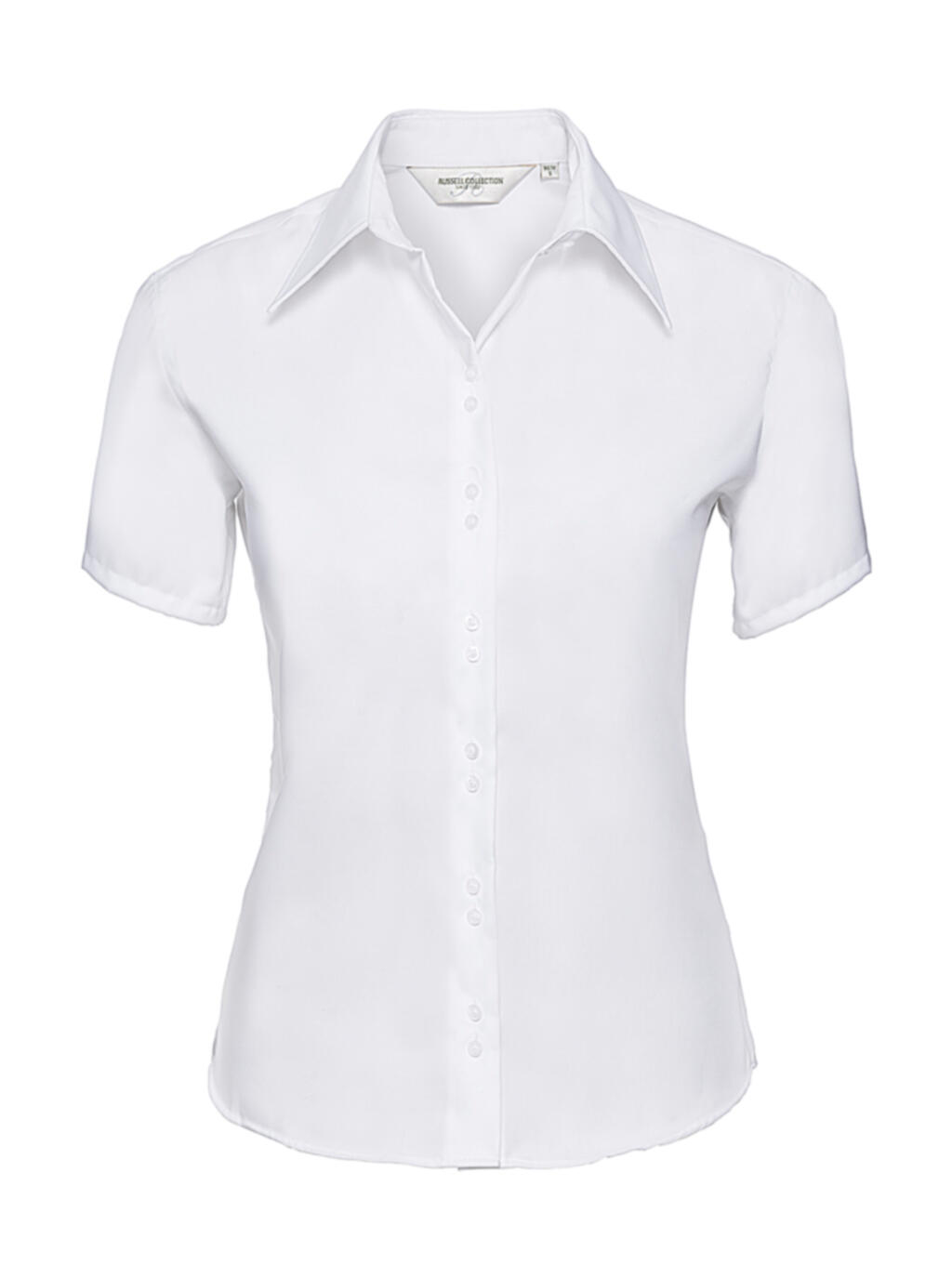 Chemise à manches courtes infroissable pour femme - 30 - Blanc