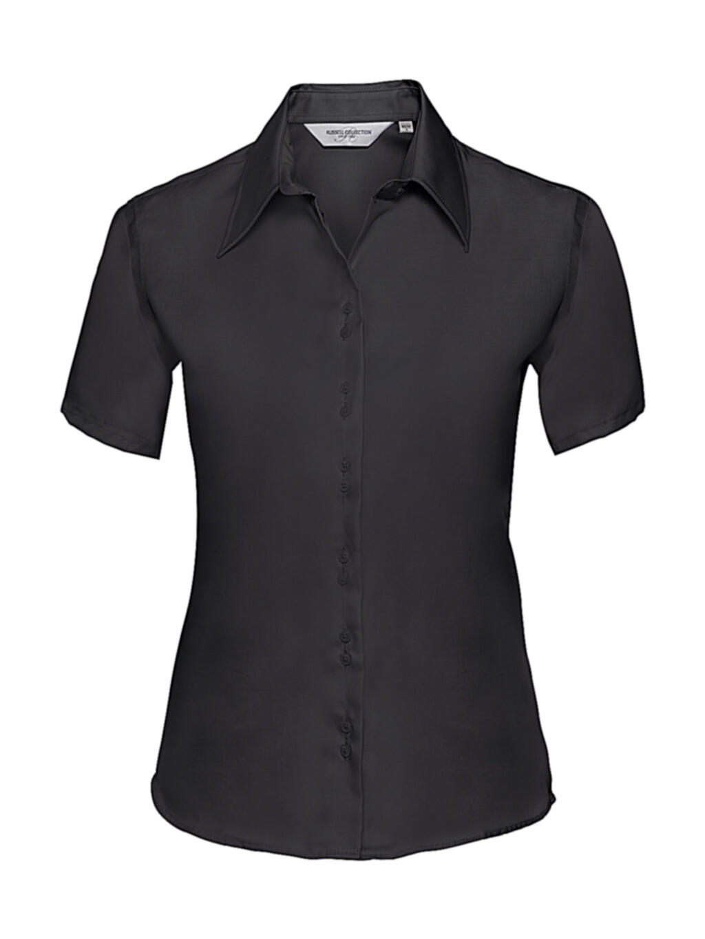 Chemise à manches courtes infroissable pour femme - 36 - Noir