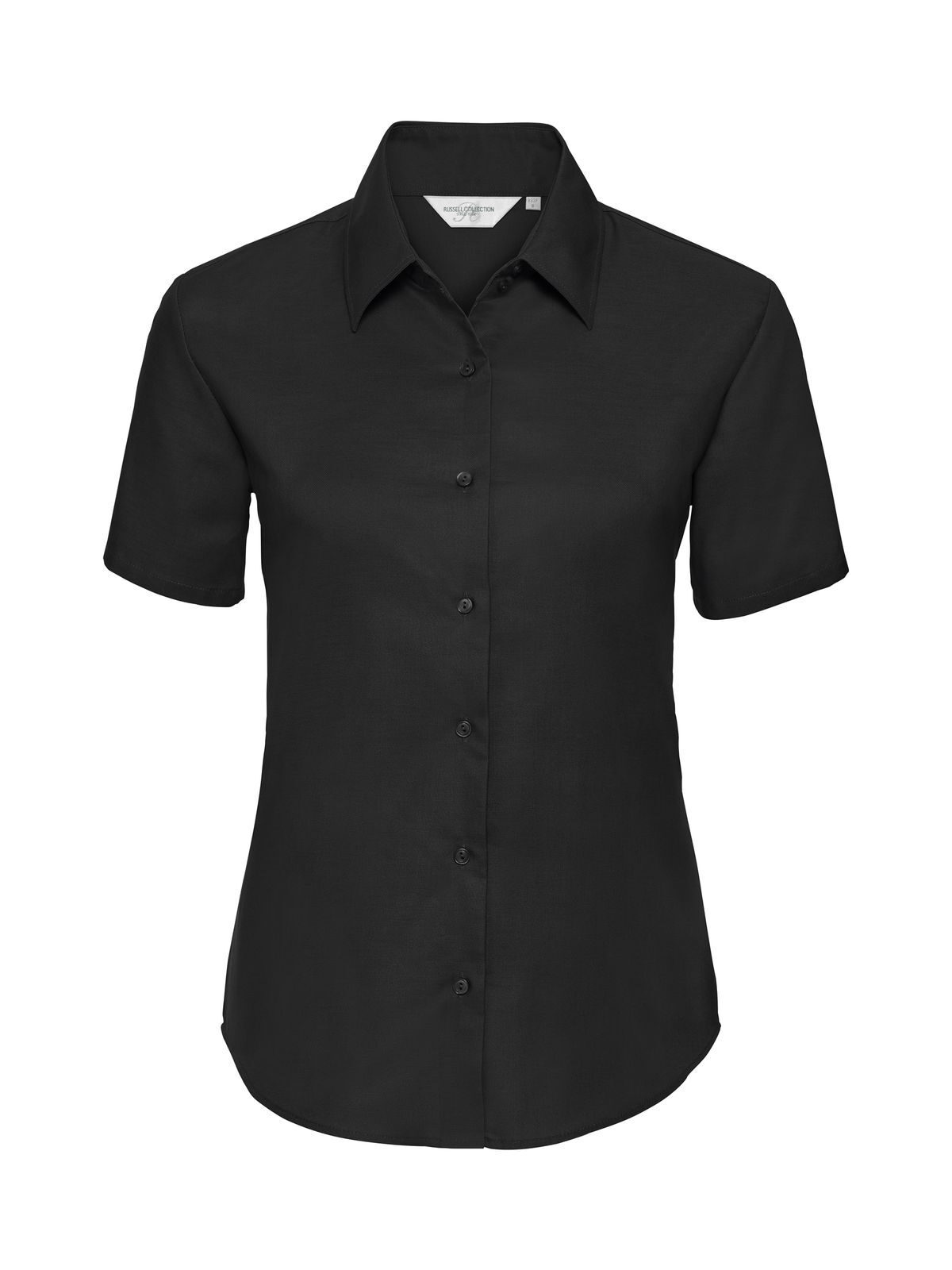 Chemise Oxford à manches courtes pour femme - 36 - Black