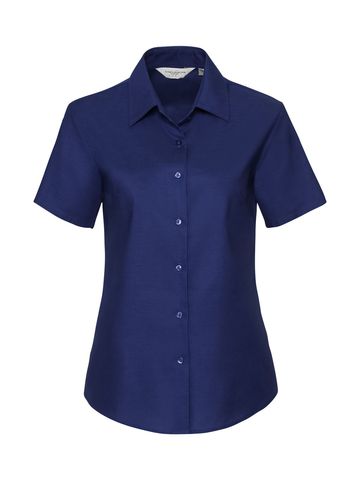 Chemise Oxford à manches courtes pour femme - 
